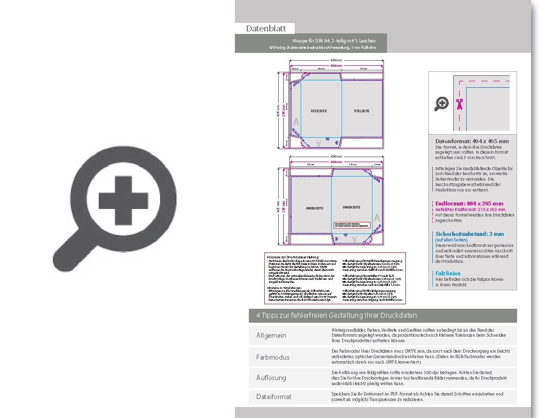 Product Bild mappe_f__r_din_a4__2-teilig_mit_3_laschen__4_0_farbig_(au__enseite_bedruckt)__mit_glanzfolie_kaschiert